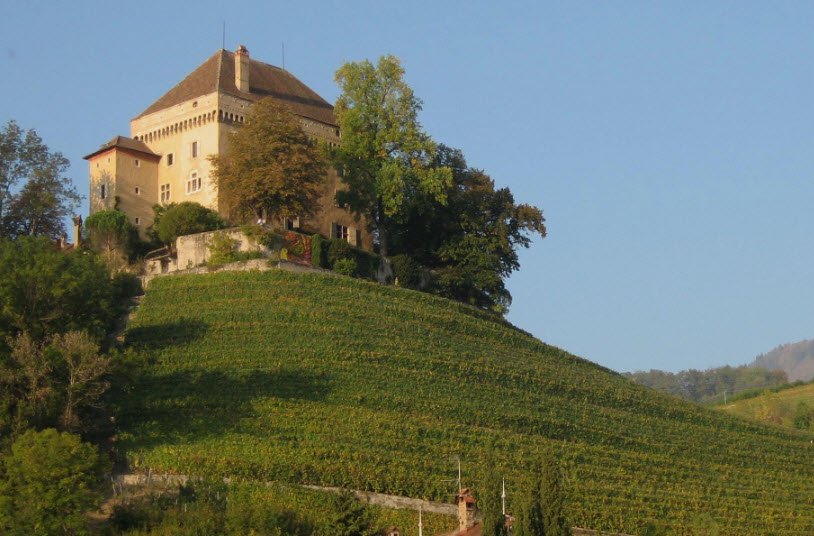 Châtelard Castle, Montreux, Switzerland, Switzerland